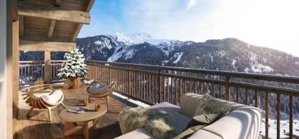 Perspective du programme neuf L'ETOILE DE LA VANOISE 