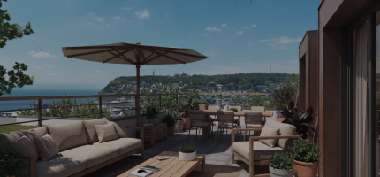 Perspectives du programme neuf Le Domaine des Embruns 