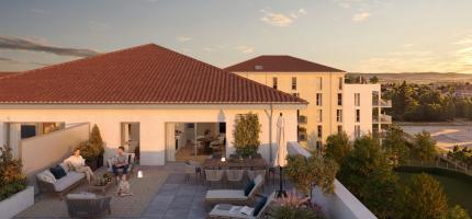 Perspective du programme neuf Les Jardins d'Ora 