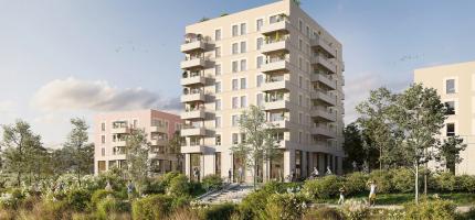 Perspectives du programme neuf JARDIN DES EAUX VIVES 