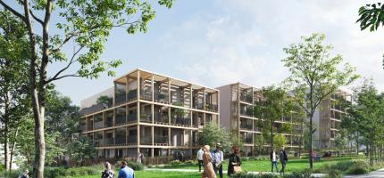 Photo du programme neuf LES LODGES DU PARC 
