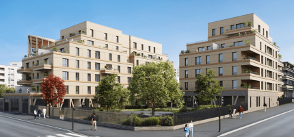 Photographie du programme neuf Les Terrasses du Parc 