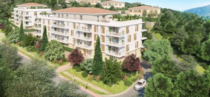 Perspectives du programme neuf Les Hauts d'Auribeau 