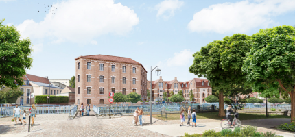 Perspective du programme neuf MOULIN DES AUGUSTINS 