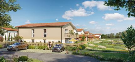 Perspective du programme neuf Hameau Lamartine 