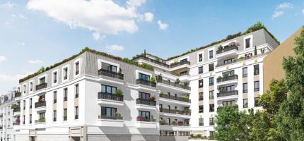Perspective du programme neuf Les Balcons de Zola 