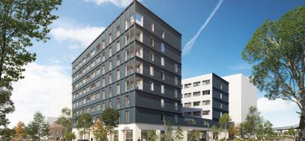 Perspectives du programme neuf STUDENT FACTORY PARIS SACLAY 