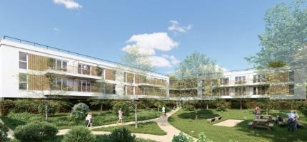 Perspective du programme neuf Le Domaine du Lac 