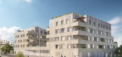 Perspectives du programme neuf INTERIEUR PARC 