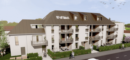 Perspective du programme neuf Villa de Nacre 