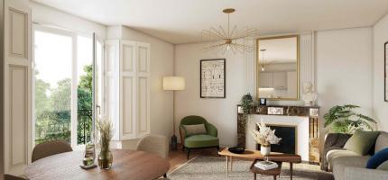 Perspective du programme neuf NANTES METROPOLE – BEL ABORD 