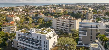 Perspective du programme neuf PARC BEL AZUR 