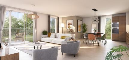 Perspective du programme neuf La Saint-Cyrienne 