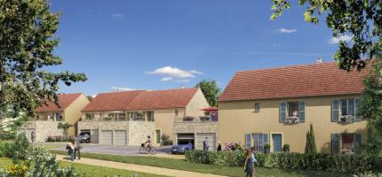 Perspective du programme neuf Le Clos de la Longue Toise 
