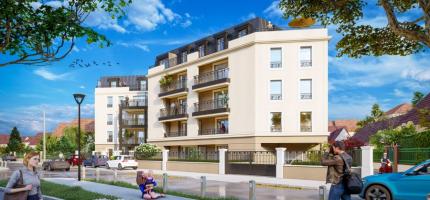 Perspectives du programme neuf LES JARDINS DE LEA 