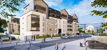 Perspectives du programme neuf LES JARDINS DE LISA 