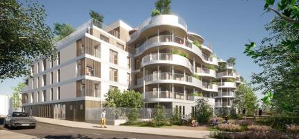 Perspectives du programme neuf LES BALCONS D'OPALE 