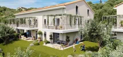 Perspective du programme neuf L'OLIVERAIE 