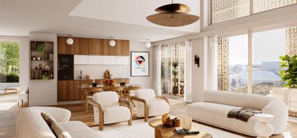 Perspectives du programme neuf SCENE PLEIN CIEL 