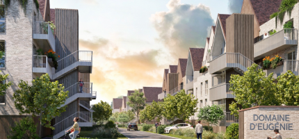 Perspective du programme neuf Le Domaine D'eugenie-  Pp 