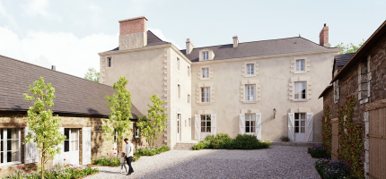 Perspective du programme neuf Le Manoir de la Garotterie 