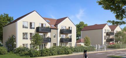 Perspectives du programme neuf Le Domaine Saint-Georges - Appartements 