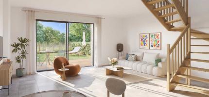 Perspective du programme neuf LES VILLAS AURERA 