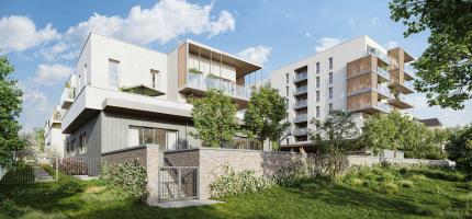 Perspectives du programme neuf Les Terrasses de l'Adoration 