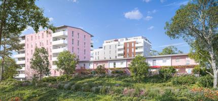 Perspectives du programme neuf Jardin Cézanne 