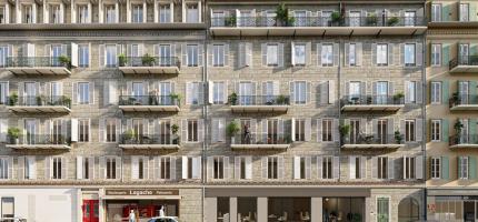 Perspectives du programme neuf VILLA VERANI 