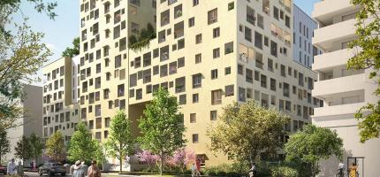 Perspective du programme neuf AURA - Les Fabriques 