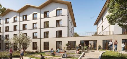 Perspective du programme neuf My Work Bordeaux Mérignac 