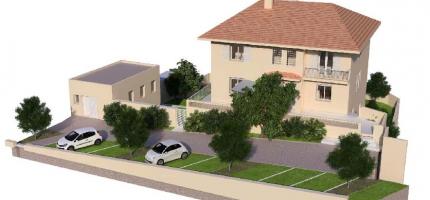 Perspective du programme neuf BASTIDE MONTAIGNE 