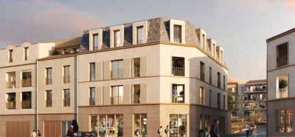 Perspective du programme neuf Domaine de la Forge 