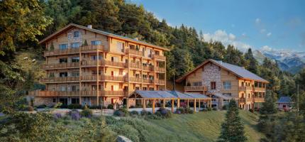 Perspective du programme neuf Les Lodges du Mont-Chéry 