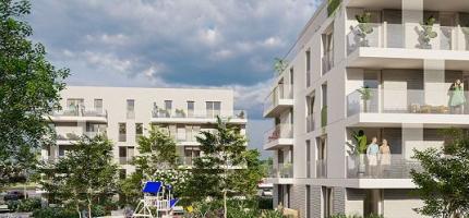 Perspective du programme neuf Le Square des Arts 
