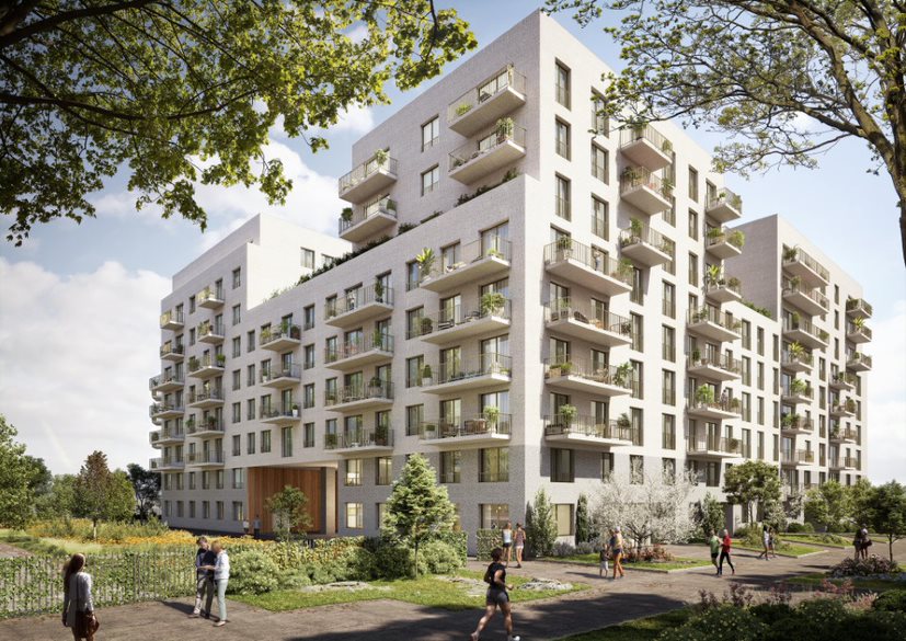 Programme immobilier neuf écoquartier Flaubert à Rouen