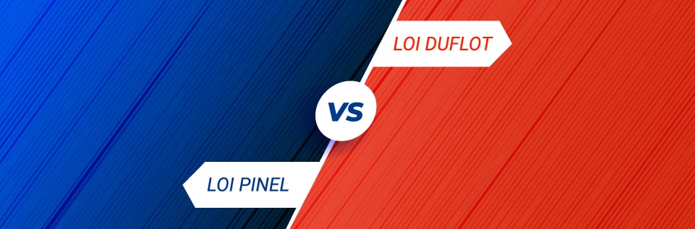 Quelles différences entre la loi Duflot et la Pinel ?