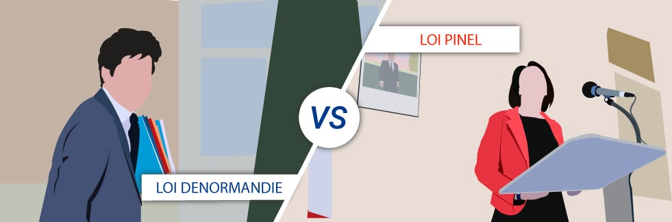 Les différences entre la Loi Denormandie et la Loi Pinel