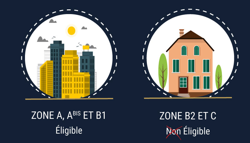 Que savoir sur les zones de la loi Pinel